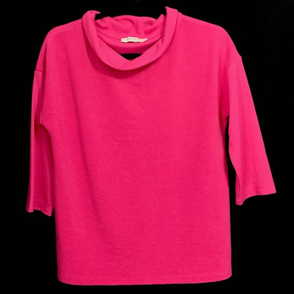 Betty Barclay Ribbed Knit Cowl Neck Top - Picture 1 of 4